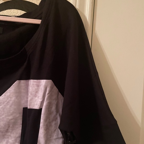 La Bella Roc Plus Size Womens black short sleeve top (99 on front) size XL NEW - Picture 7 of 13